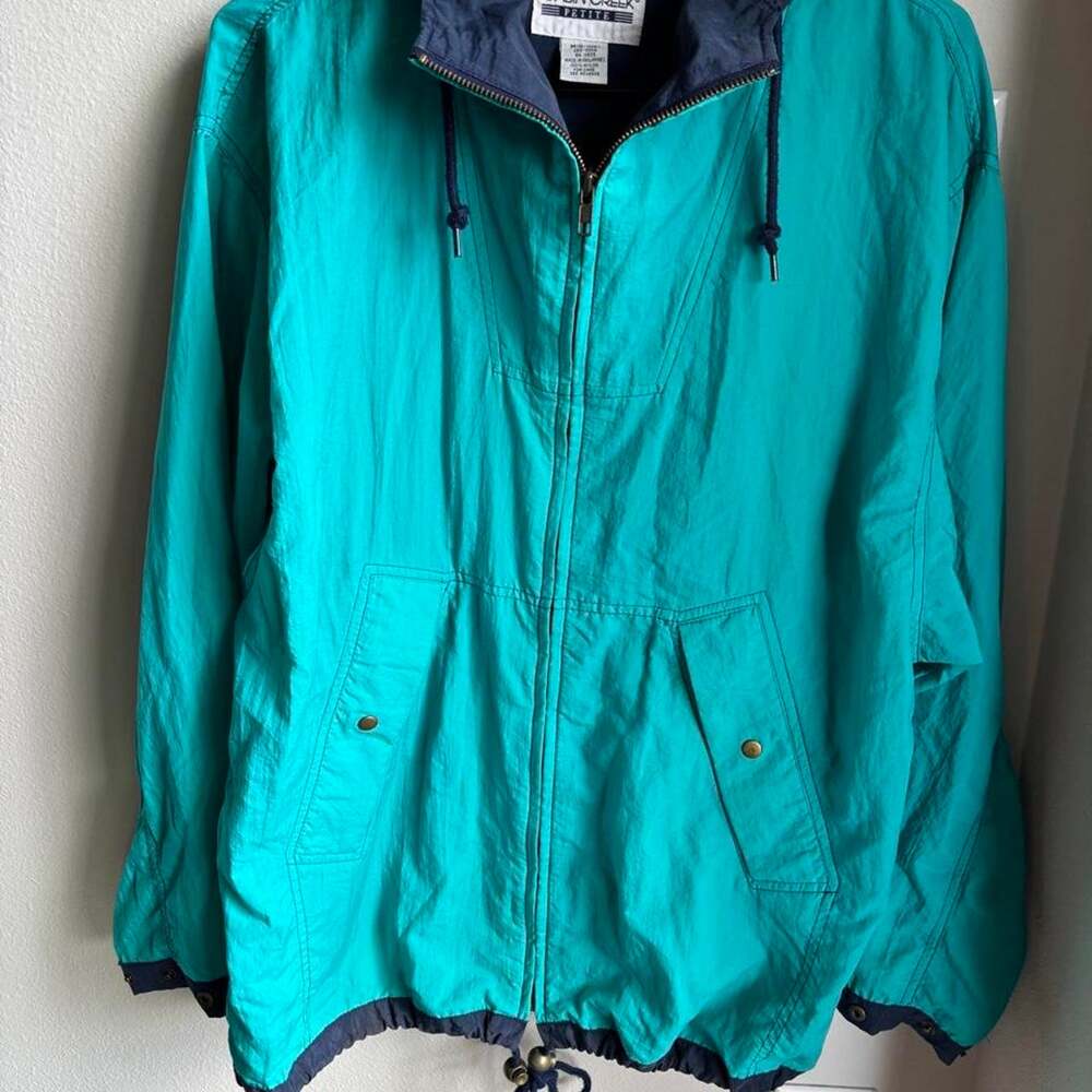 Cabin creek vintage teal navy